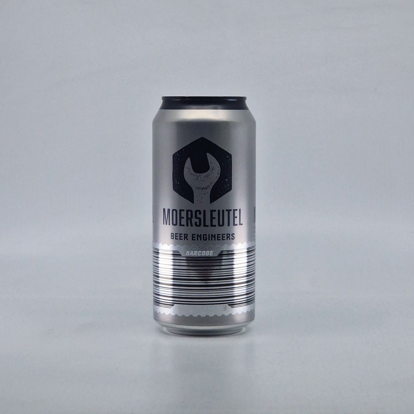 Moersleutel Barcode Silver & Jet Black