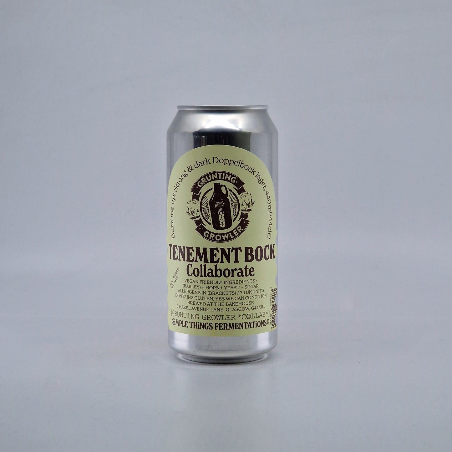 Simple Things Fermentations (x Grunting Growler) Tenement Bock