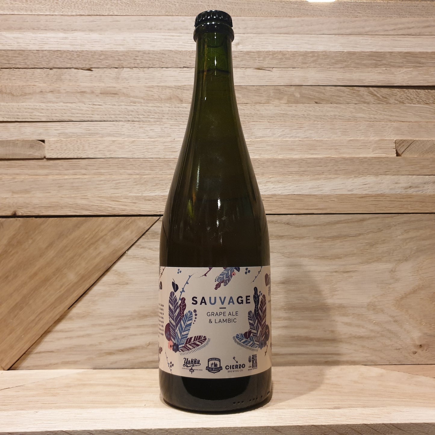 Cervezas Yakka Sauvage (x Cierzo x Oud Beersel x Homo Sibaris)