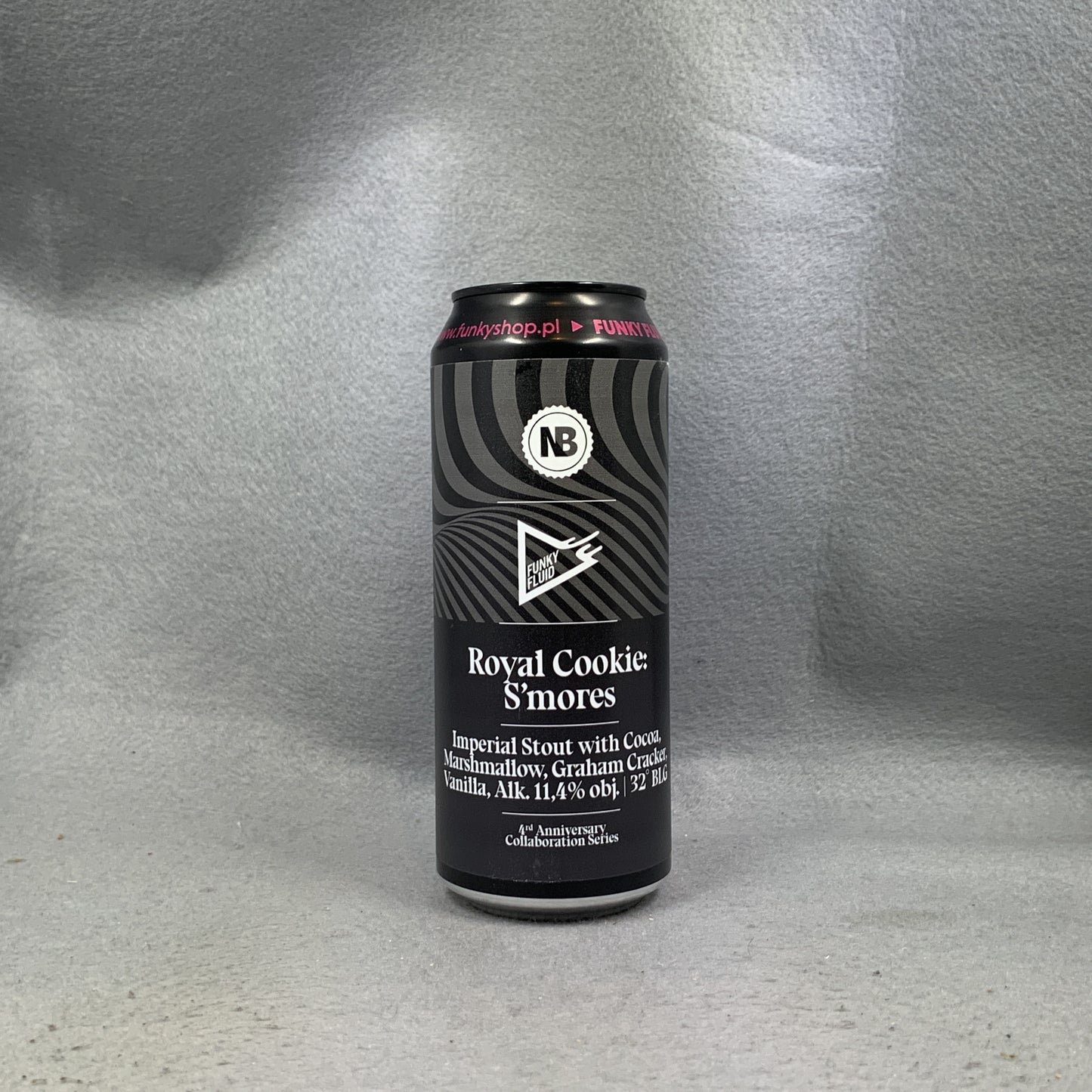 Funky Fluid (x Nerdbrewing) Royal Cookie: S’mores