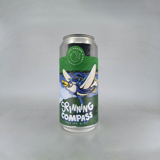 Left Handed Giant Spinning Compass