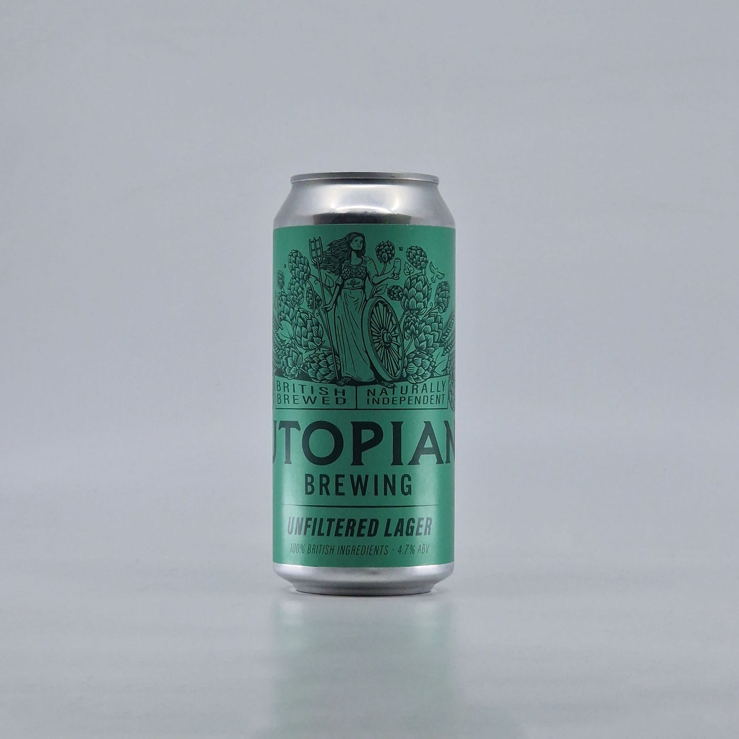 Utopian Unfiltered British Lager