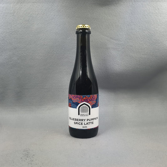Vault City Blueberry Pumpkin Spiced Latte