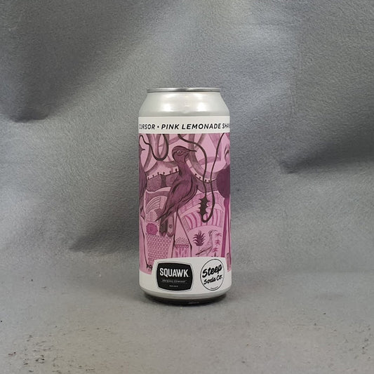 Squawk (x Steep Soda) Cursor Pink Lemonade Shandy