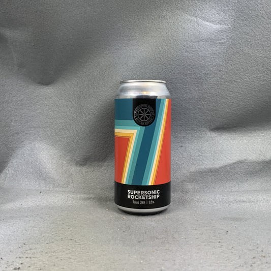 Twisted Wheel Supersonic Rocketship