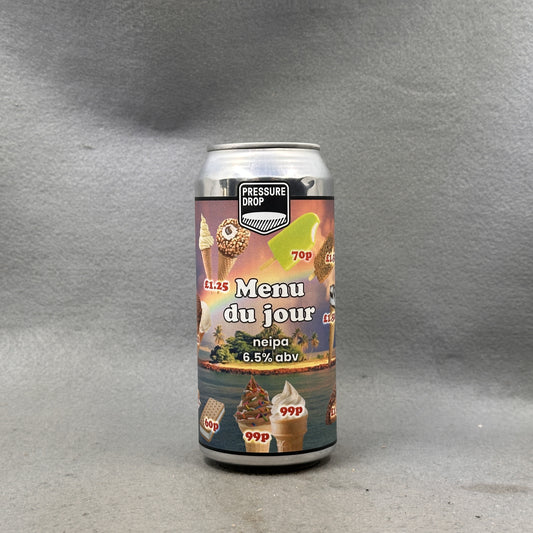 Pressure Drop Menu du Jour