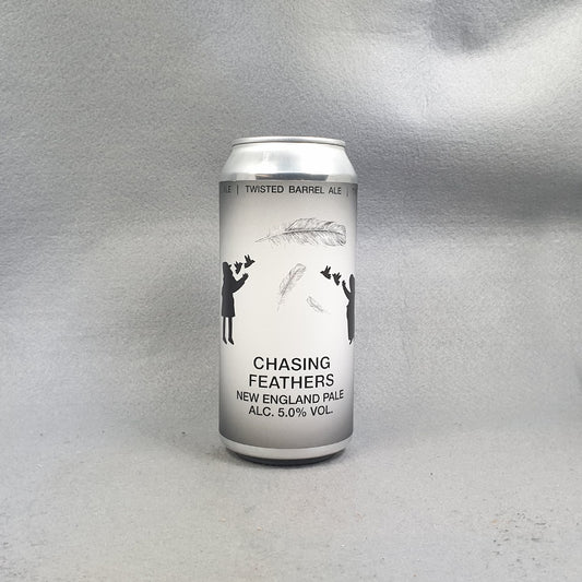 Twisted Barrel Chasing Feathers