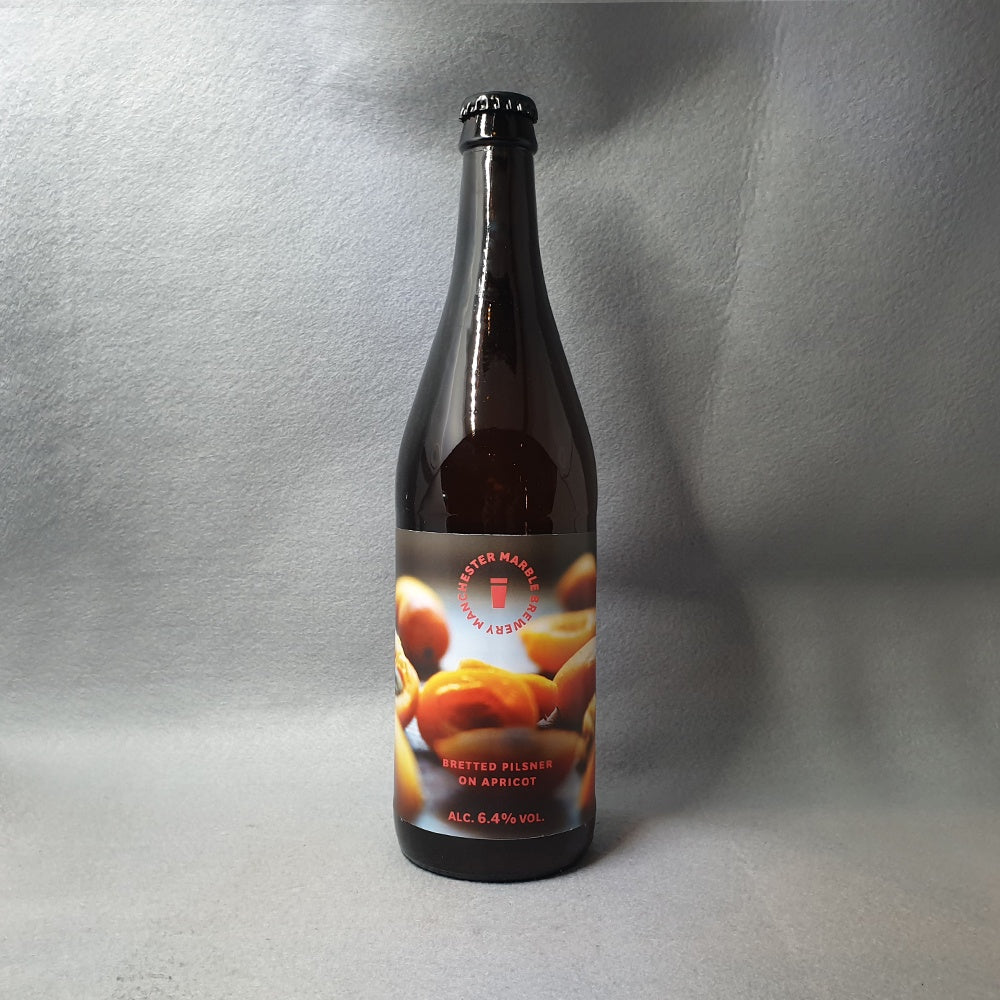 Marble Bretted Pilsner on Apricot