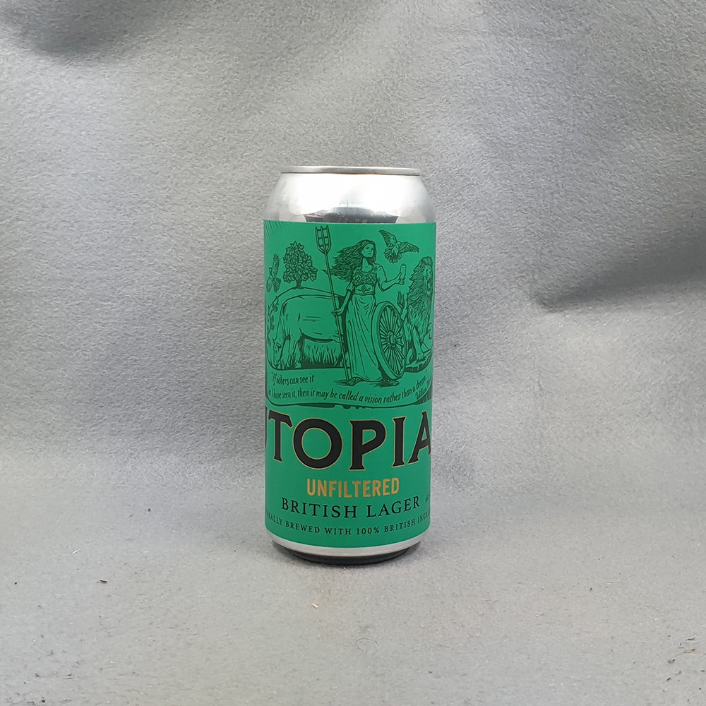 Utopian Unfiltered British Lager